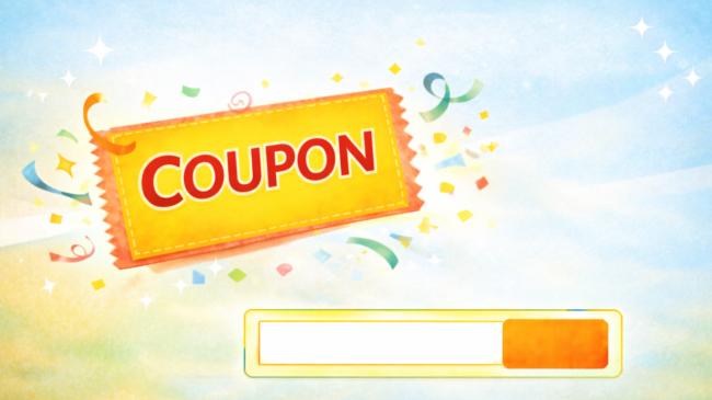 お得なクーポン発行のお知らせ