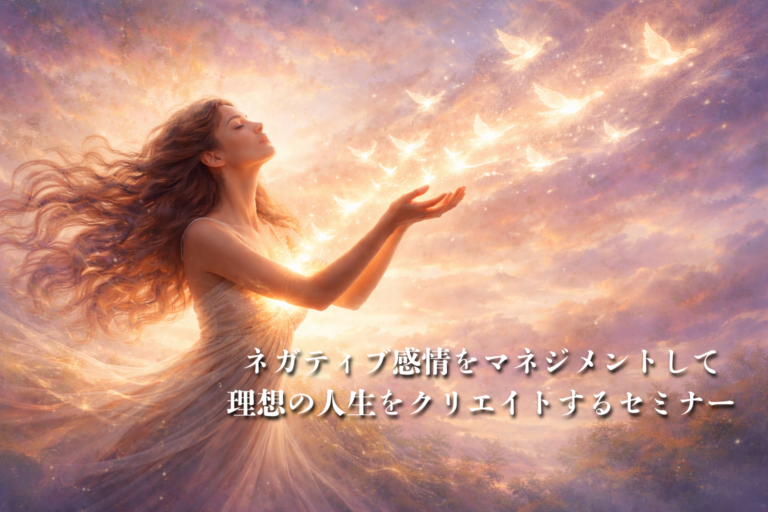 ネガティブ感情をマネジメントして理想の人生をクリエイトするセミナー